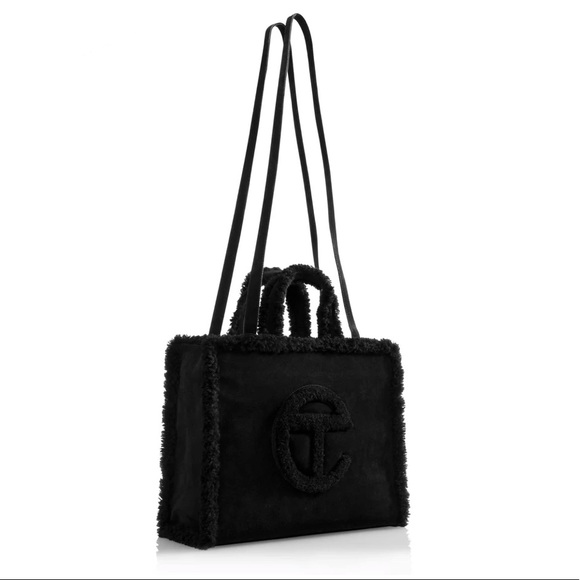 UGG x TELFAR Medium Shopper - Black (CHRISTMAS) - Picture 3 of 8